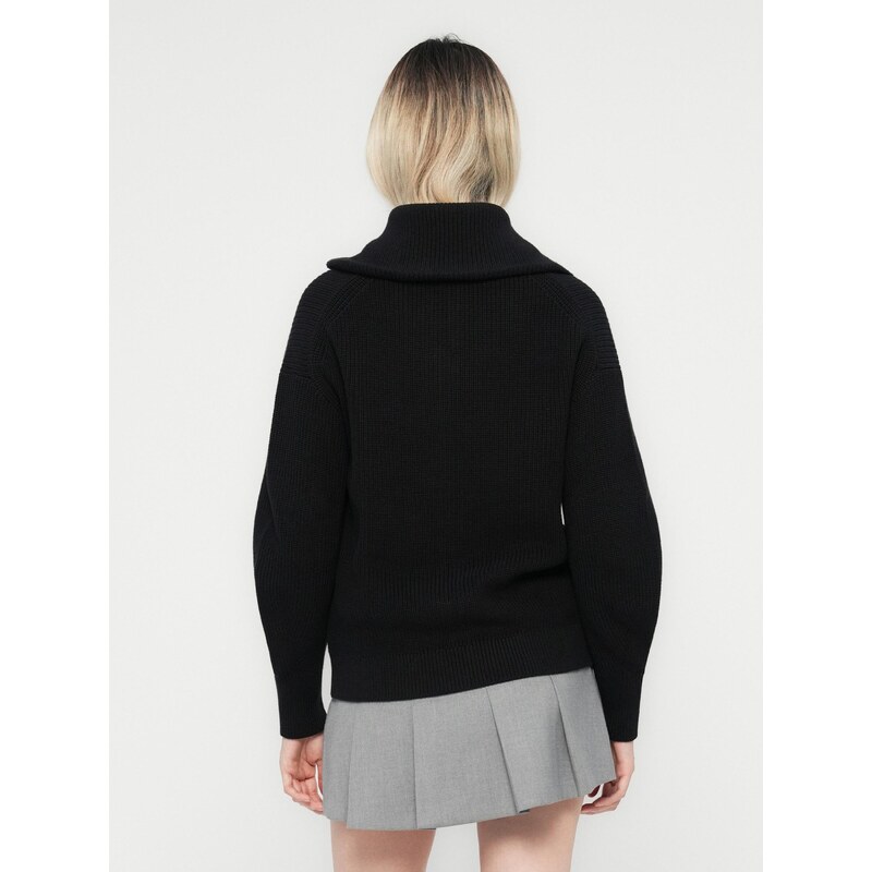 JJXX Pletena jopa 'JXADELINE' črna