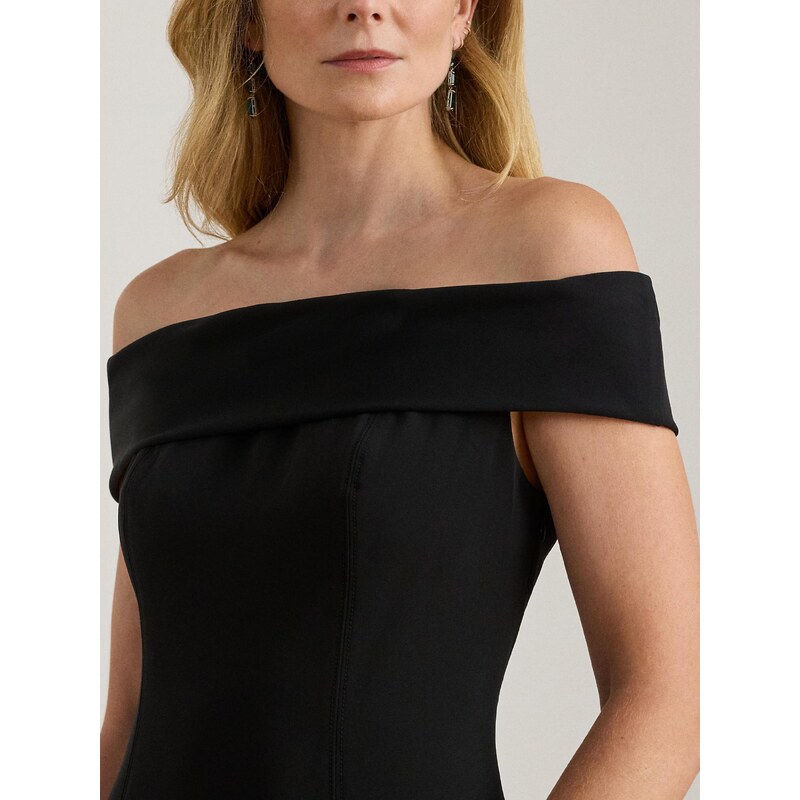 Lauren Ralph Lauren Večerna obleka 'ADLAR' črna