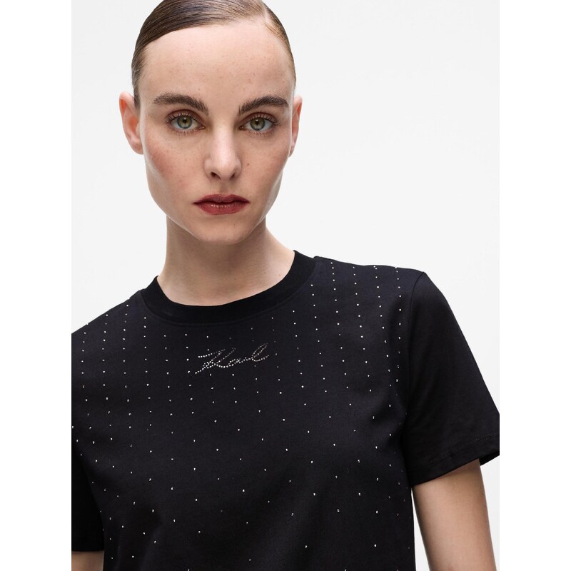 Karl Lagerfeld Majica črna