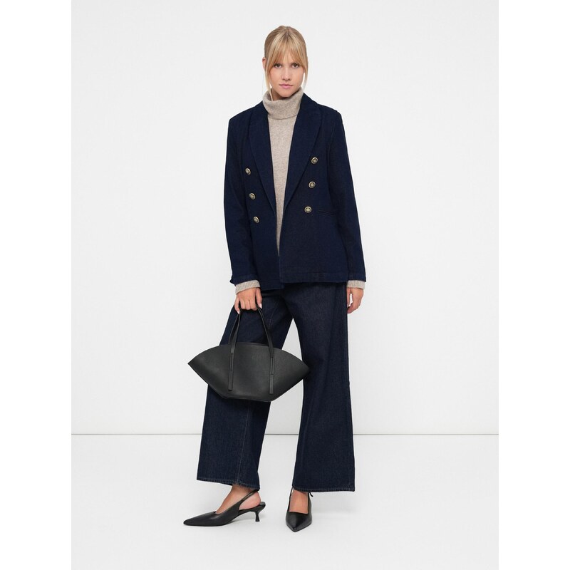 ONLY Blazer 'ONLASTRID' temno modra