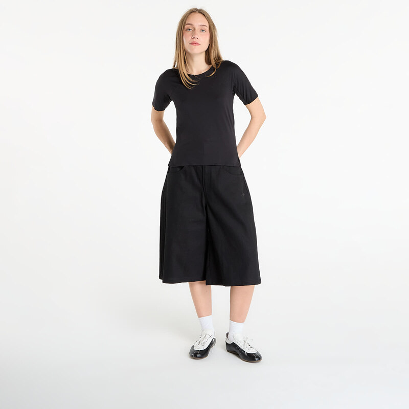 Majice Y-3 W Run Ss Tee Black XS/30
