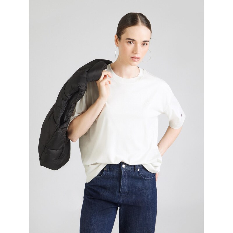 Champion Authentic Athletic Apparel Široka majica off-bela