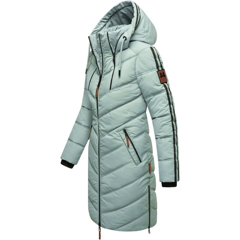 MARIKOO Zimski plašč 'Armasa' zelena