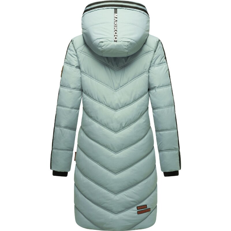 MARIKOO Zimski plašč 'Armasa' zelena