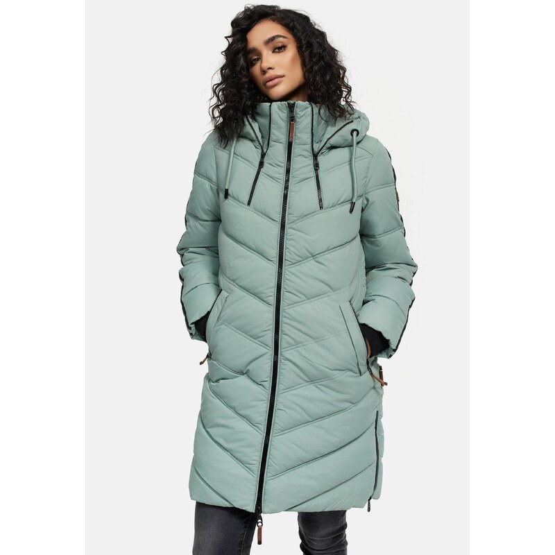 MARIKOO Zimski plašč 'Armasa' zelena