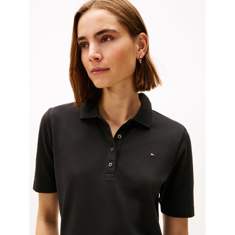 TOMMY HILFIGER Majica '1985' črna