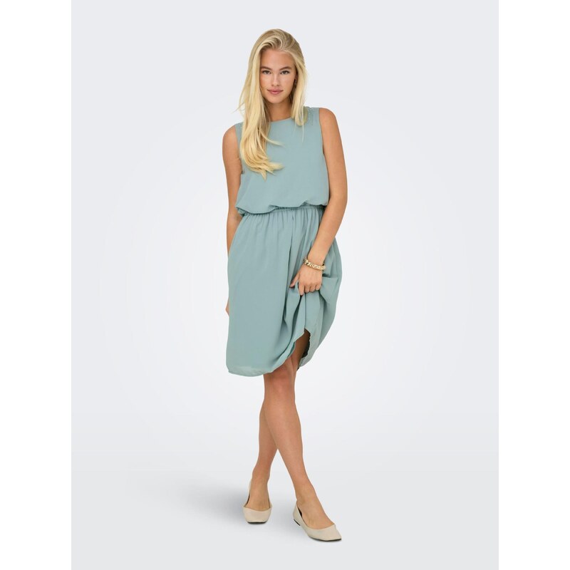 ONLY Koktejl obleka 'ONLStinna' dimno modra