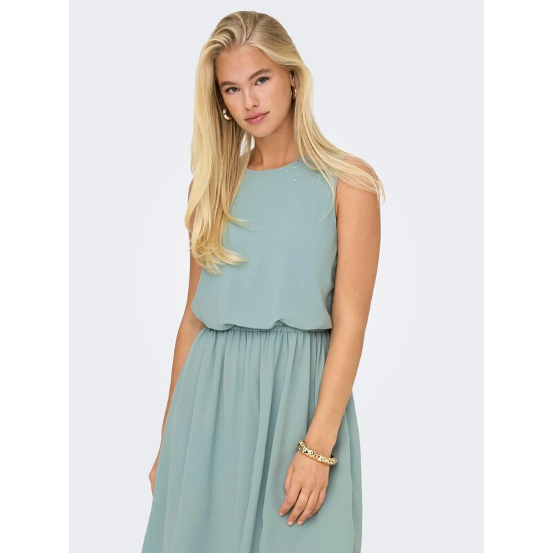 ONLY Koktejl obleka 'ONLStinna' dimno modra