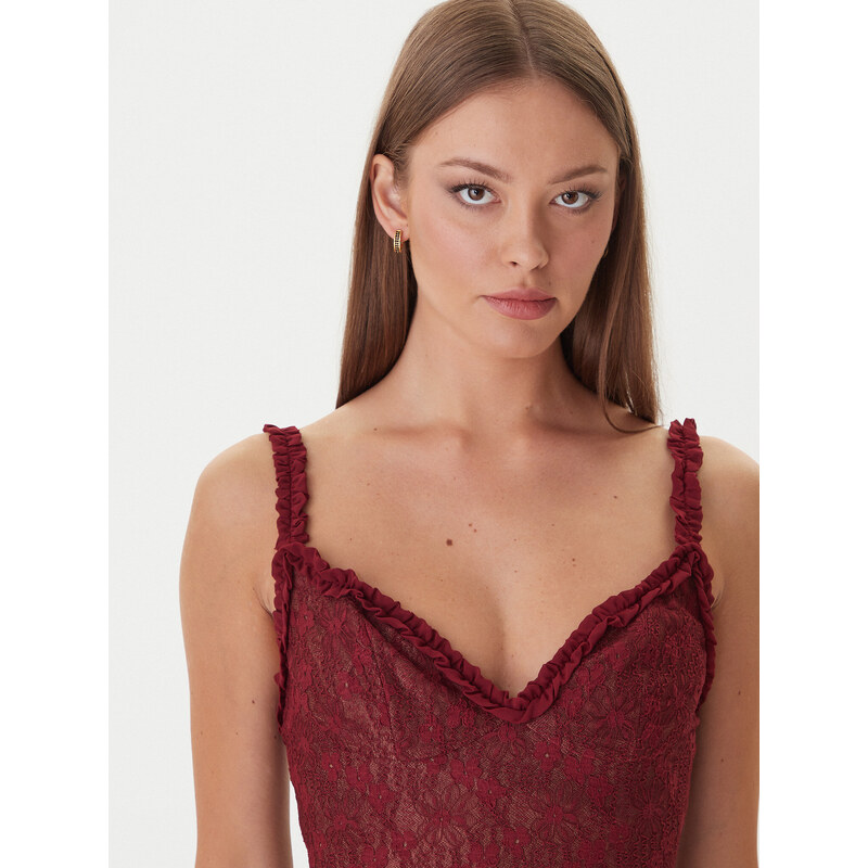 Cocktail obleka Bardot