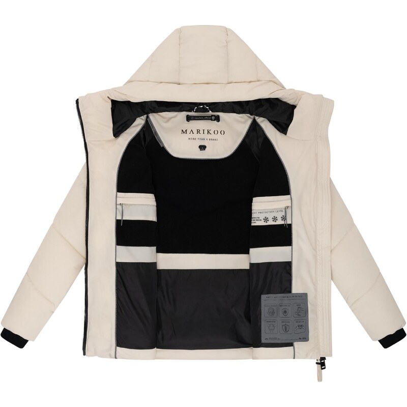 MARIKOO Zimska jakna 'Kwamee 16' bež