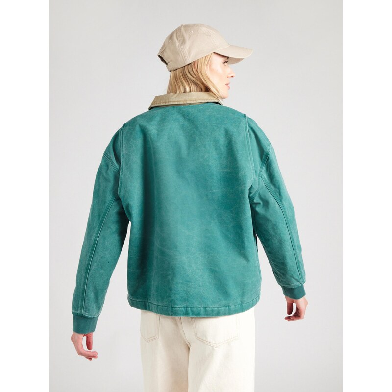 QUIKSILVER Prehodna jakna 'SAND' bež / turkizna