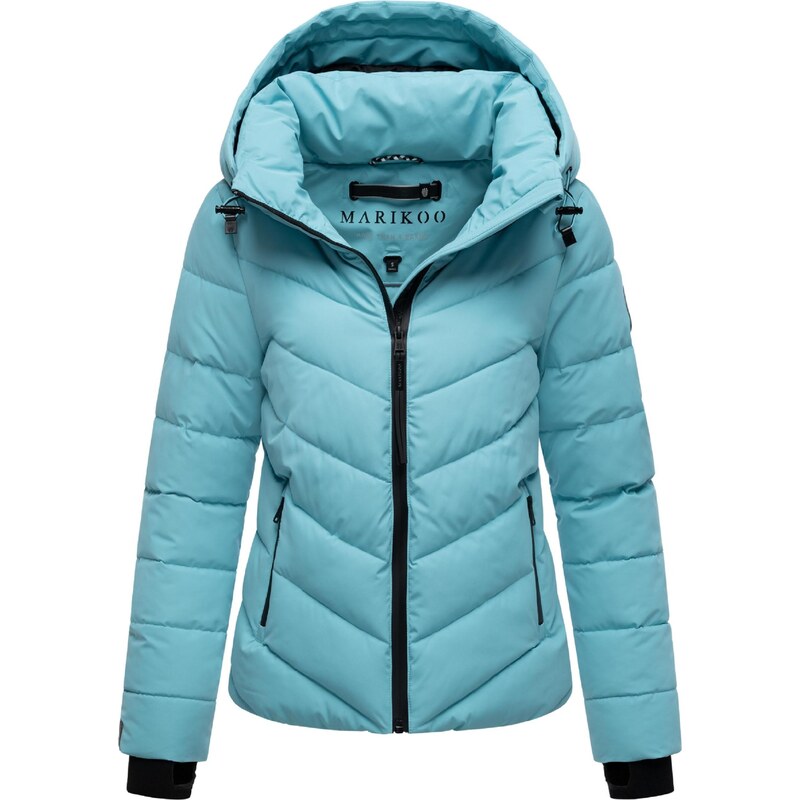 MARIKOO Zimska jakna nebeško modra / črna