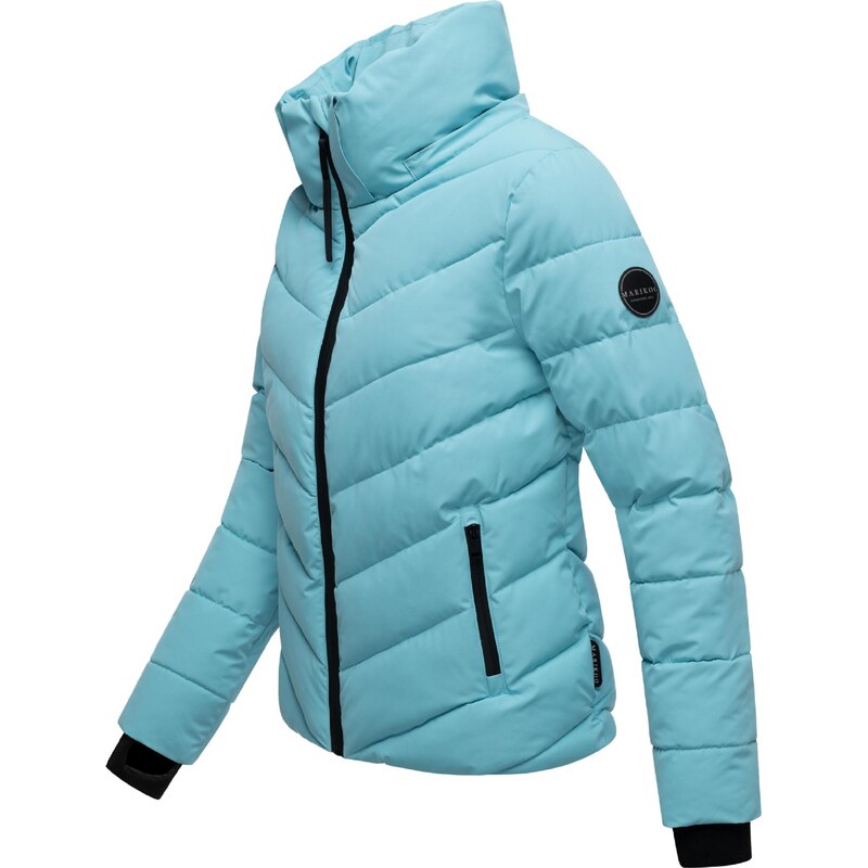 MARIKOO Zimska jakna nebeško modra / črna