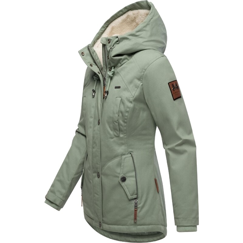 MARIKOO Zimska jakna 'Bikoo' svetlo zelena