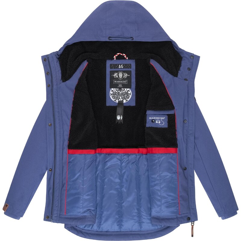 MARIKOO Zimska jakna 'Bikoo' vijolično modra