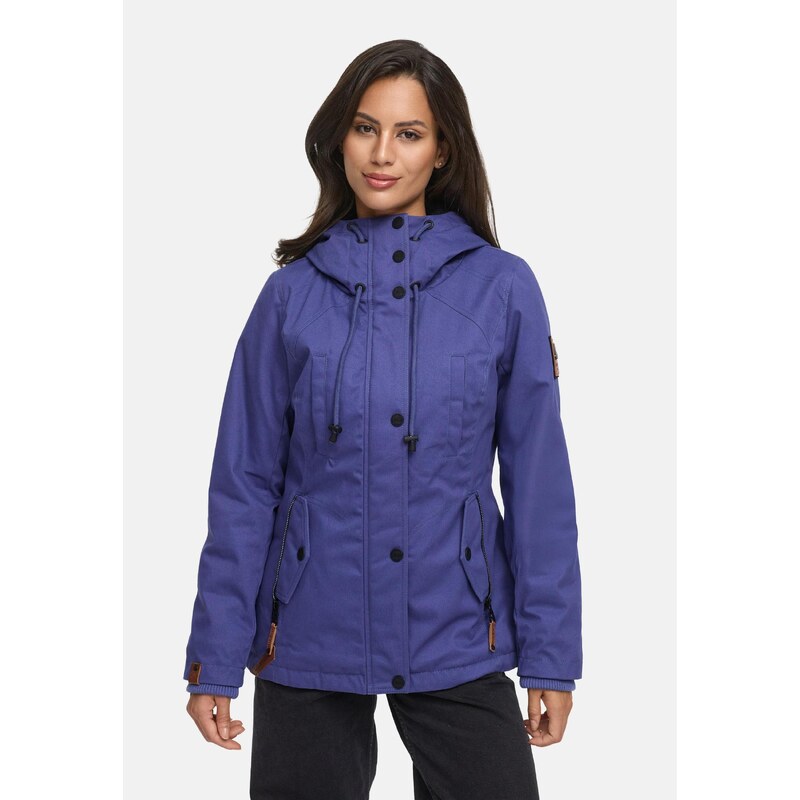 MARIKOO Zimska jakna 'Bikoo' vijolično modra