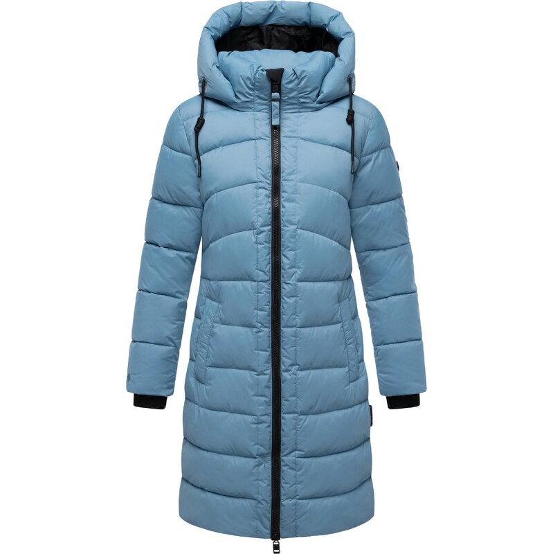 MARIKOO Zimski plašč 'Kaltnäschen 16' nebeško modra