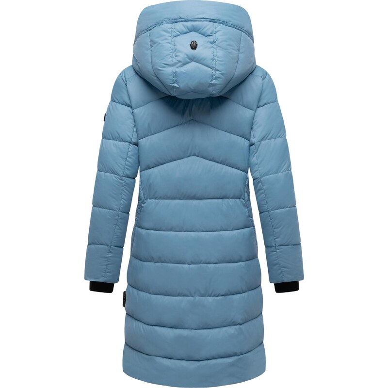 MARIKOO Zimski plašč 'Kaltnäschen 16' nebeško modra