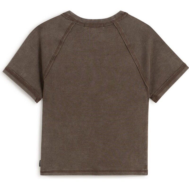 VANS Majica 'Claire Embellished Baby' temno rjava