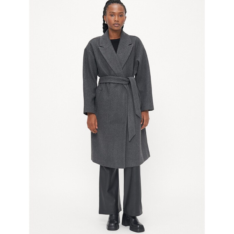 Vero Moda Petite Prehoden plašč 'VMFORTUNE' pegasto siva