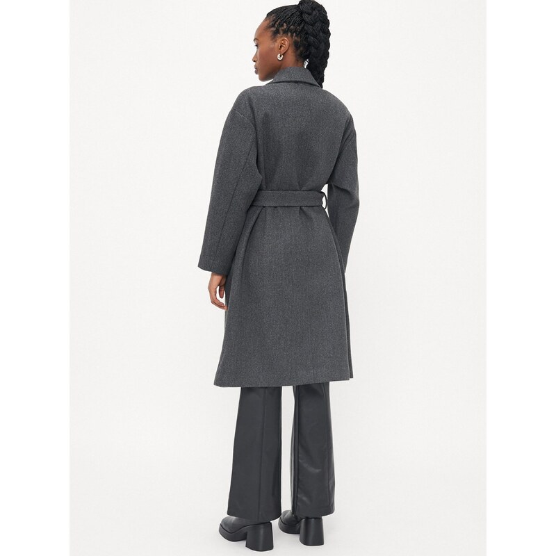 Vero Moda Petite Prehoden plašč 'VMFORTUNE' pegasto siva