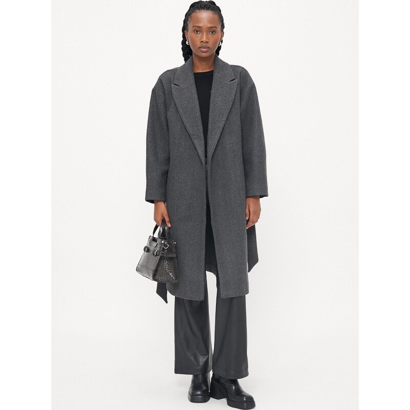 Vero Moda Petite Prehoden plašč 'VMFORTUNE' pegasto siva