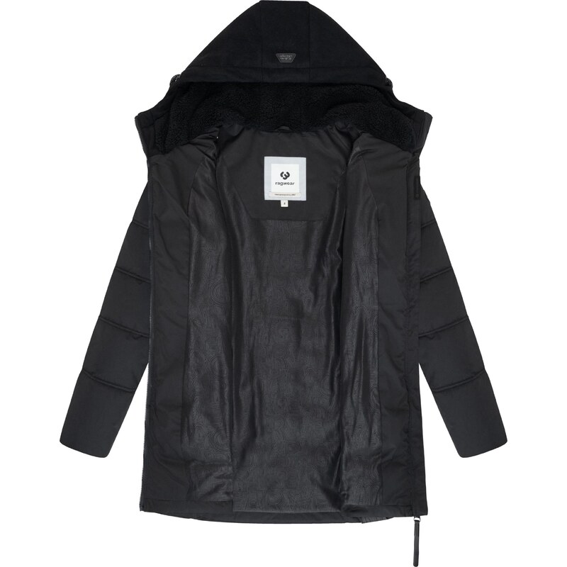 Ragwear Zimski plašč 'Ashani' črna