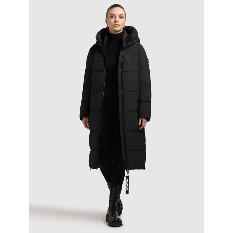 khujo Zimski plašč 'Nalu' črna