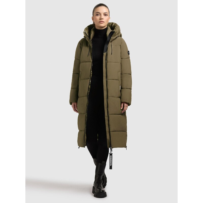 khujo Zimski plašč 'Nalu' zelena