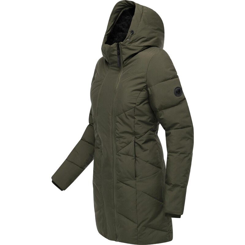 Ragwear Zimski plašč 'Pevilla' temno zelena