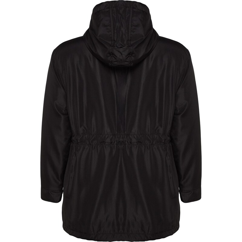 Trendyol Curve Zimska jakna črna