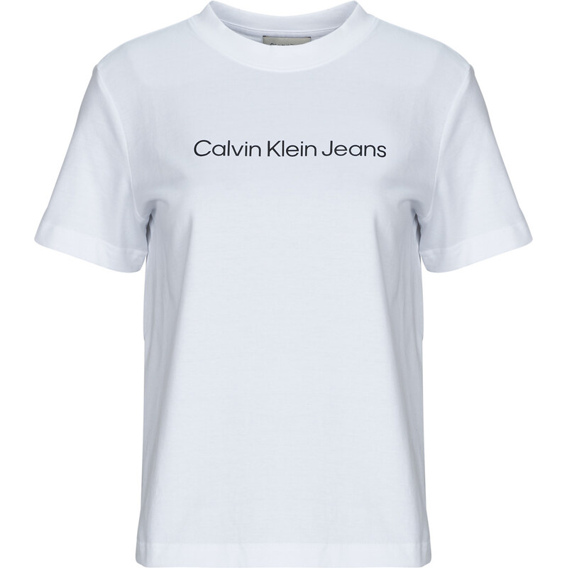 Calvin Klein Jeans Majice s kratkimi rokavi A- INST. LOGO CLASSIC TEE SS Calvin Klein Jeans