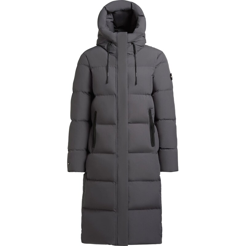 khujo Zimski plašč 'Coulin Matt' temno siva