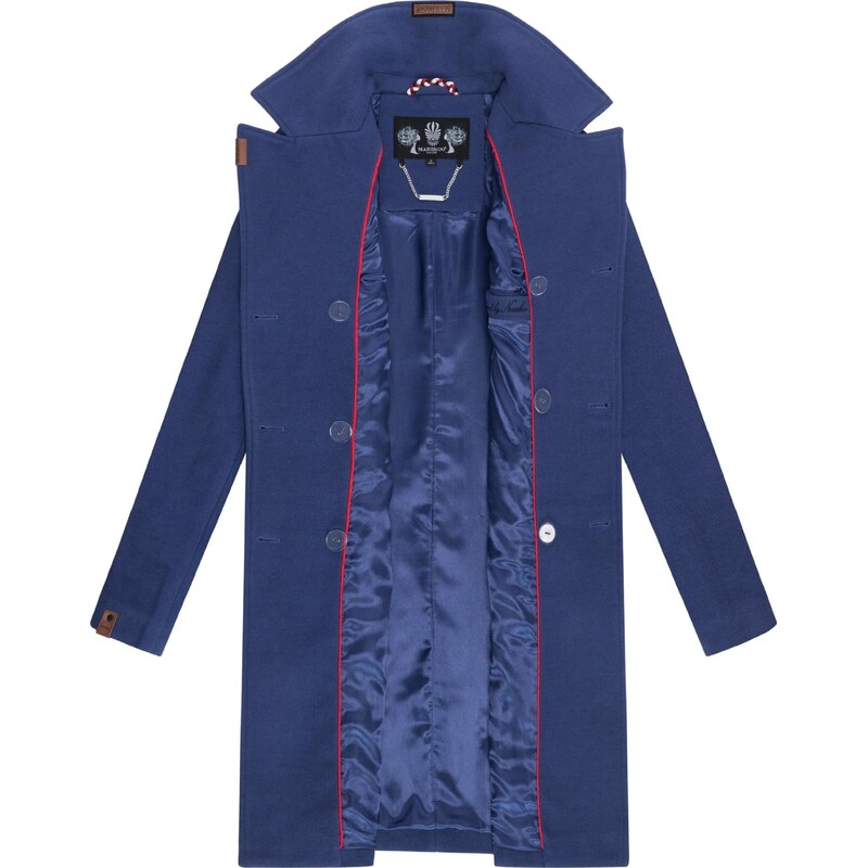 MARIKOO Prehoden plašč 'Nanakoo' vijolično modra