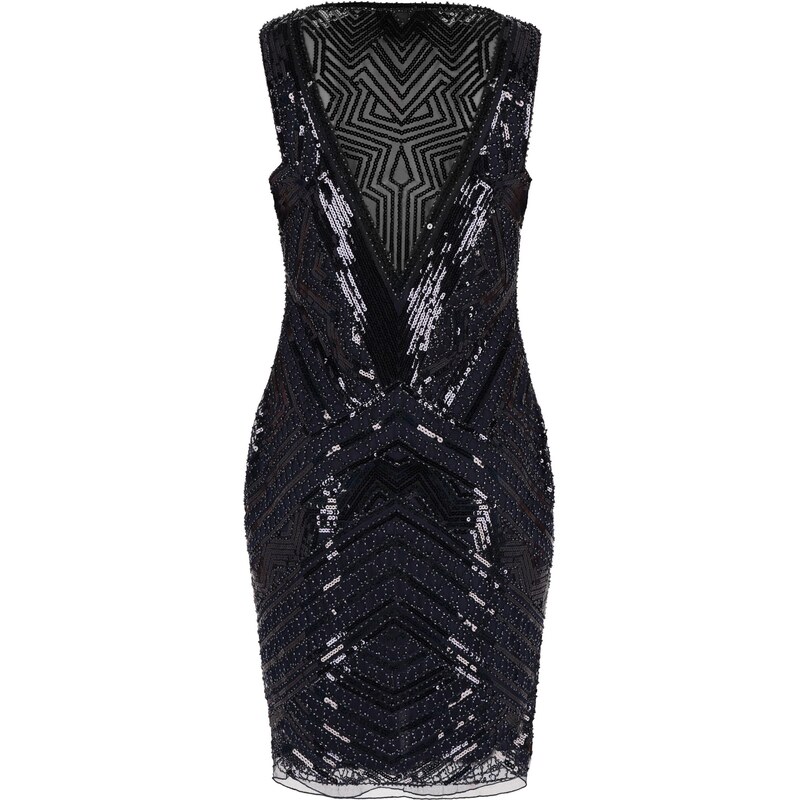 NAEMI Koktejl obleka marine