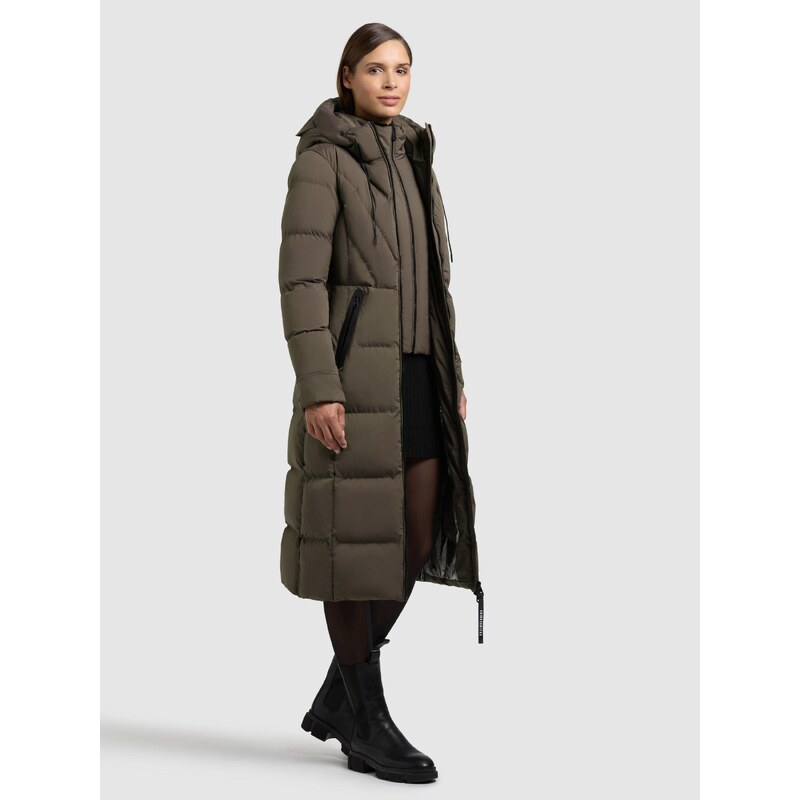 khujo Zimski plašč 'Soria' oliva