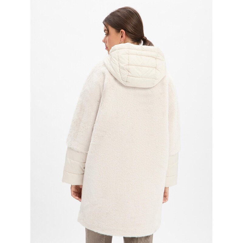 s.Oliver BLACK LABEL Zimski plašč kremna