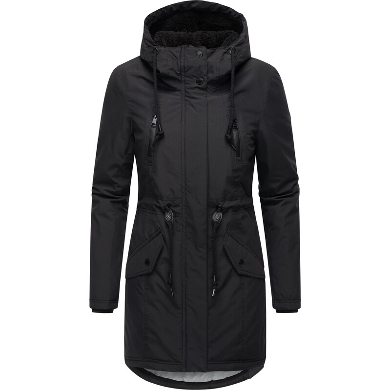 Ragwear Zimska jakna 'Elsien' črna