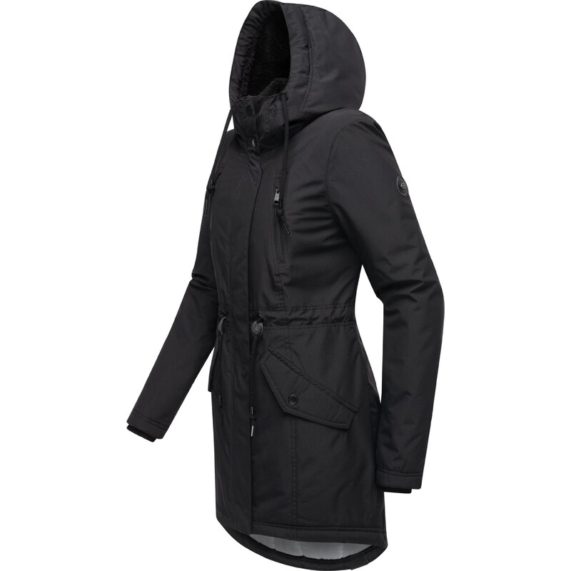 Ragwear Zimska jakna 'Elsien' črna