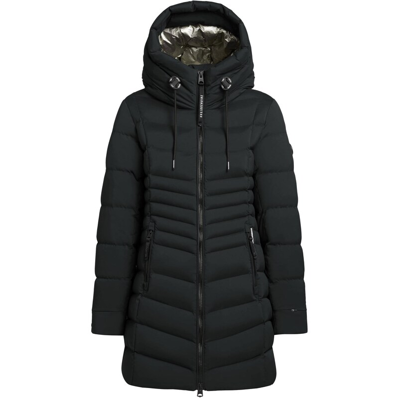 khujo Zimski plašč 'Lava' črna