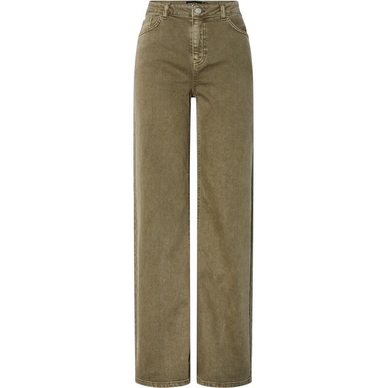 PIECES Kavbojke 'PCSILKE' oliva