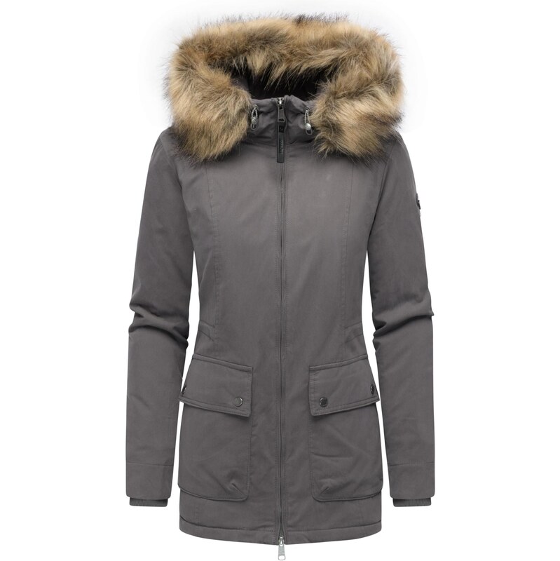 Ragwear Zimski plašč 'Monadetta Youmodo' siva