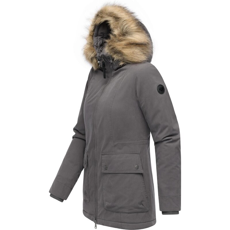 Ragwear Zimski plašč 'Monadetta Youmodo' siva