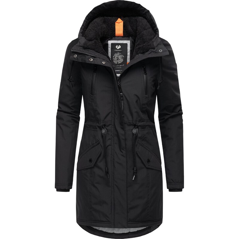 Ragwear Zimska jakna 'Elsien' črna