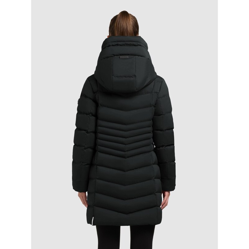 khujo Zimski plašč 'Lava' črna