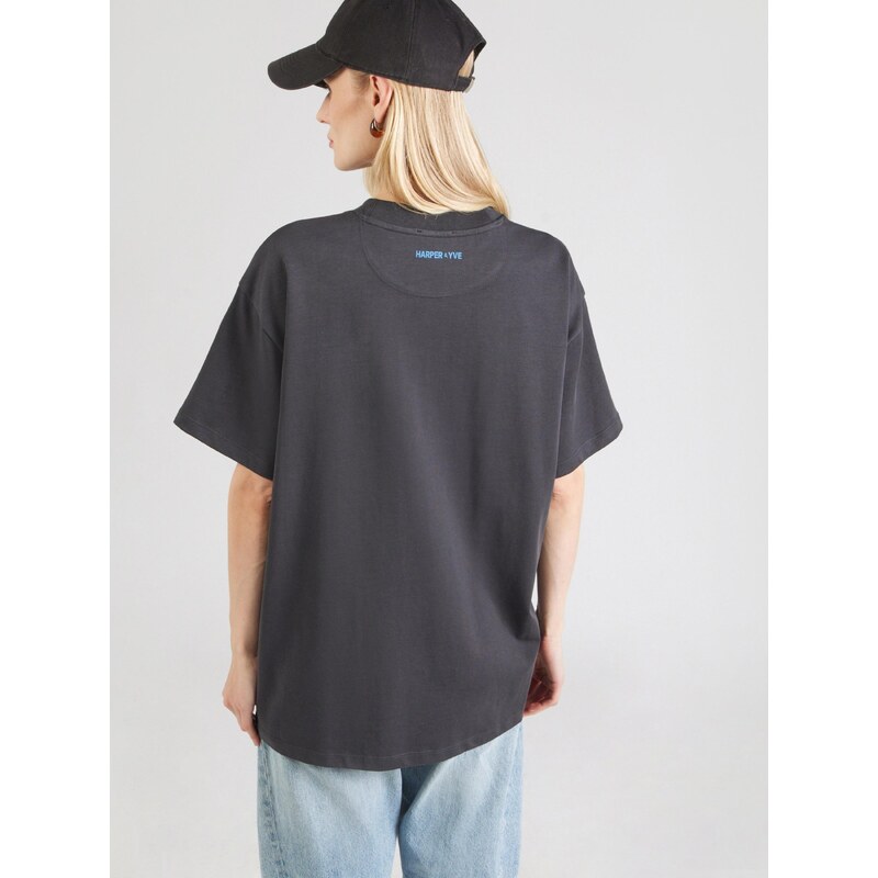 Harper & Yve Majica modra / temno siva / bela