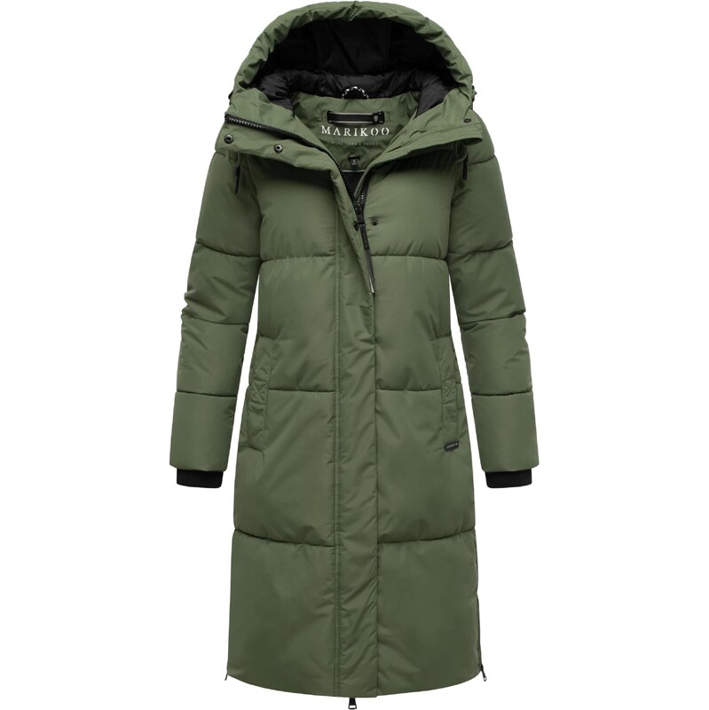 MARIKOO Zimski plašč 'Michikoo XVI' zelena