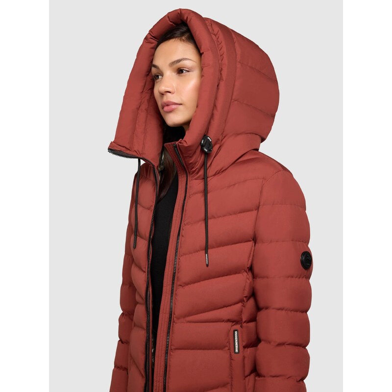 khujo Zimski plašč 'Ingram4-YM' temno rdeča