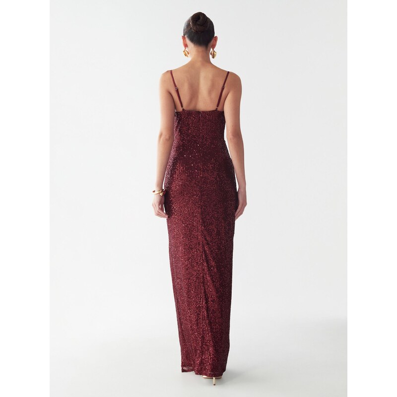 BWLDR Obleka 'Indy' rdeča