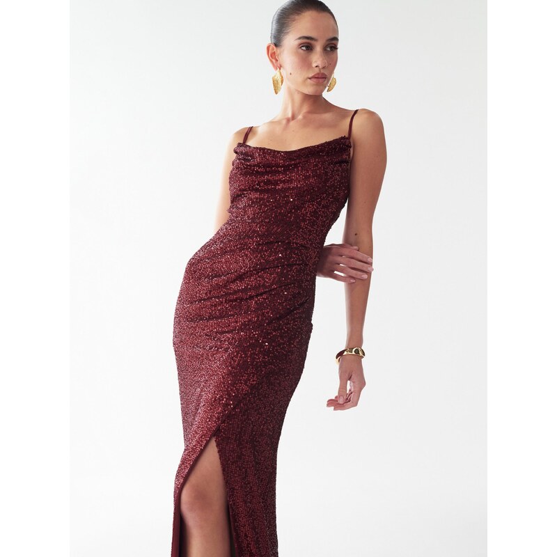 BWLDR Obleka 'Indy' rdeča